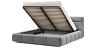Beds Blest Solomia Plus 180x200 bed with a niche - buy a mattress