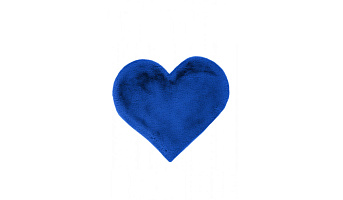Photo №1 - Carpet Lovely Kids Heart Blue