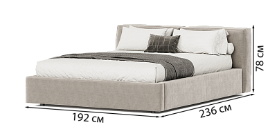 Фото №4 - Ліжко Крістін 160х200