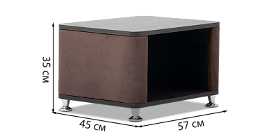 Фото №2 - Стіл приліжковий ламінований Мішель