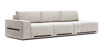 Фото №1 - Диван BL 104 прямий з боковиною - терміналом та декором