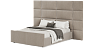 Beds Blest Sheron 180x200 bed with a niche for linen and wall panels - buy in Blest