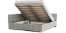 Beds Blest Angely 160x200 bed with a niche for linen - buy a mattress
