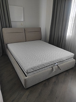 Photo №1 - Селеста 160x200 bed with high legs and a niche for linen