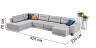 Corner sofas BL 103 TTMRDC/K-1TMXDC-1TMXDC-ATMDC/BML - buy in Blest