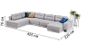 Sectionals Blest BL 103 modular sofa - buy in Blest