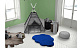 Accessories Carpet Lovely Kids Cloud Blue - to the living room