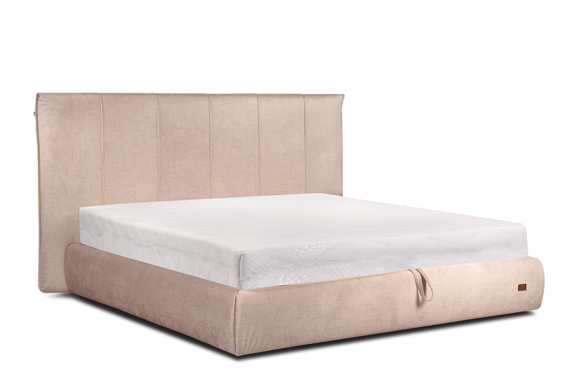 Photo - Monfero bed 160x200 with a niche for linen