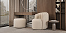 Individual premium armchairs Vitoria pouf - factory
