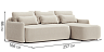 Corner sofas Blest L-shape sofa Veledi Soft - buy in Kyiv