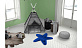 Accessories Carpet Lovely Kids Star Blue - to the living room