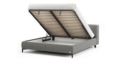 Фото №4 - Ліжко Ембер Н 180х200 з нішею для білизни