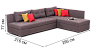 Corner sofas Tekni New 3ТХR М-АМL - buy in Blest