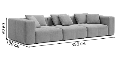 Фото №4 - Диван Більбао прямий