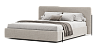 Ліжка Blest Ліжко Славія Steel 180х200 з нішею для білизни - купити в Blest