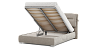 Beds Blest Milana 140x200 bed with a niche for linen - buy a mattress