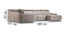 Sectionals Granada New recliner BMR-1R-K-1N-1R-ANL-BML - buy in Blest