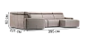 Individual premium sofas Granada New Sofa - buy in Blest