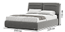 Beds Blest Celesta 180x200 bed - wooden
