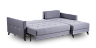 Corner sofas Fergie BMR/2TM-AL/BML - to the living room