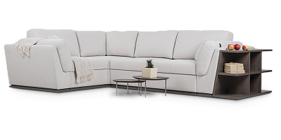 Photo №1 - Softie modular sofa with shelves