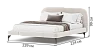 Beds Blest Tea bed200х200 - wooden