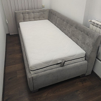 Photo №2 - Angely 90x200 bed with a niche for linen