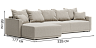 Corner sofas Blest Jersey Soft L-shape sofa-bed - buy in Kyiv