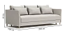 2-3 seaters sofas Blest Atary 3 seater sofa-bed - buy in Kyiv