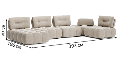 Фото №4 - Диван Меріда модульний