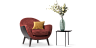 Armchairs and ottomans Toledo - for home