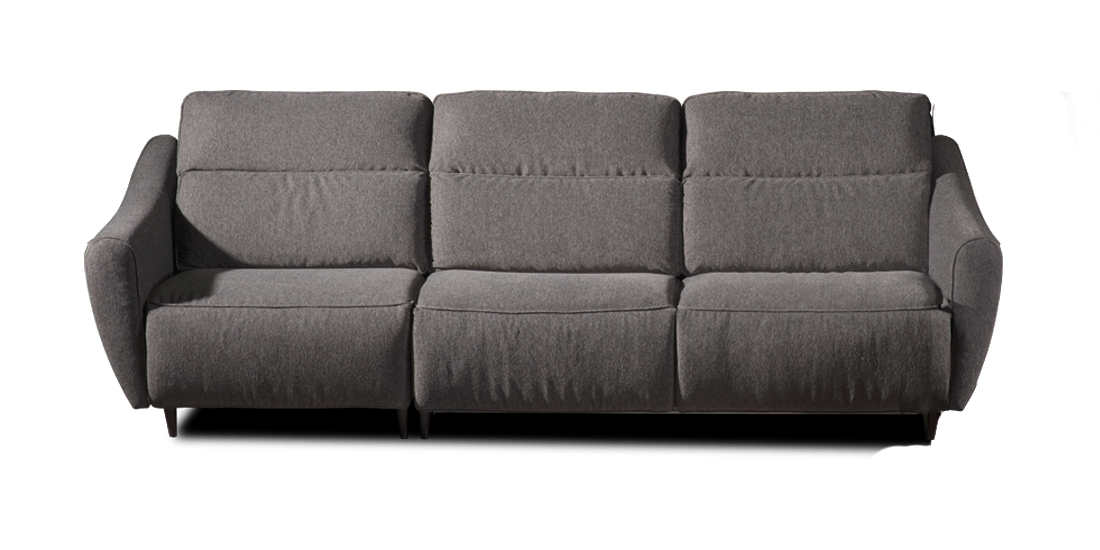 Photo - Naron straight sofa with recliner