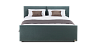 Ліжка Blest Ліжко Шерон 200х200 з нішею для білизни - з дерева