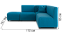 Children's sofas and armchairs Blest Kids Children's sofa Be Lucky! modular - factory
