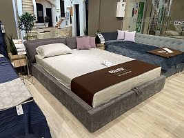 Ліжко Крістін 160х200 з нішею для білизни