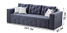 2-3 seaters sofas Blest Tutti New straight sofa - to the living room