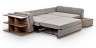 Sectionals Blest Softie modular sofa with shelves and table - with sleeper