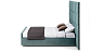 Ліжка Blest Ліжко Шерон 180х200 з нішею для білизни та стіновими панелями - купити в Харкові
