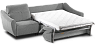 Individual premium sofas Naron straight sofa with recliner - factory