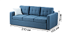 2-3 seaters sofas Blest Sofa Indie straight L180 - to the living room