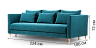 2-3 seaters sofas Blest Atari straight sofa - buy in Blest