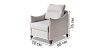 Armchairs and ottomans Blest Tivoli armchair - for home