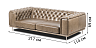 Individual premium sofas Navarro New straight sofa - buy in Blest