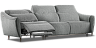 Individual premium sofas Naron straight sofa with recliner - to the living room