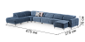 Individual premium sofas Javier modular sofa with an advertiser - buy in Blest