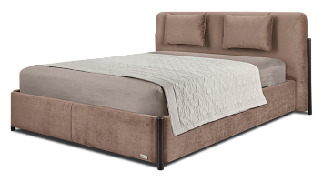 Photo №1 - Slavia Wood 160x200 bed with a niche for linen