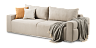 2-3 seaters sofas Blest Santi straight sofa with additional backrests and pillows - folding