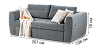 2-3 seaters sofas Blest Fergie New straight sofa - buy in Kyiv