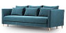 2-3 seaters sofas Blest Atari straight sofa - with sleeper