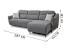 Individual premium sofas Naron corner sofa - to the living room